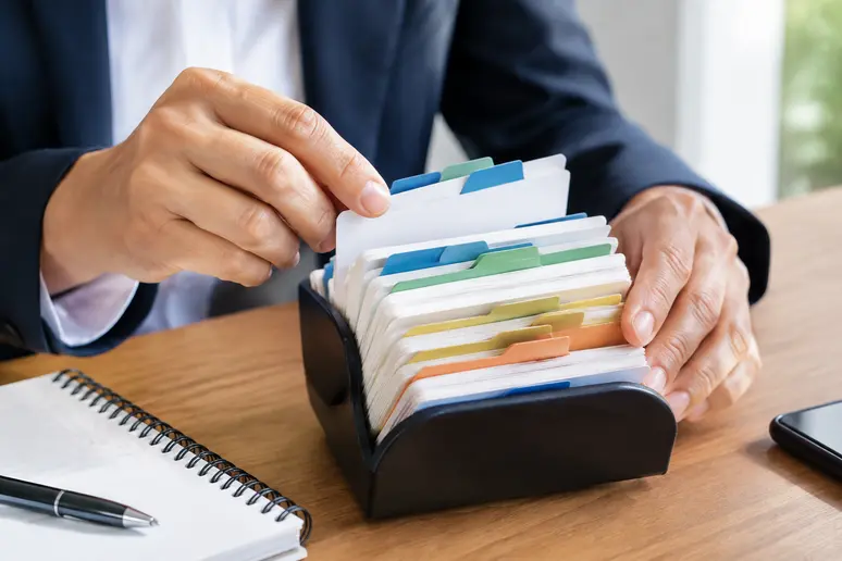 Tri sélectif des contacts d'un fichier email entreprise selon les critères de ciblage